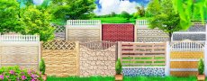 Как сделать забор из бетона красивым?